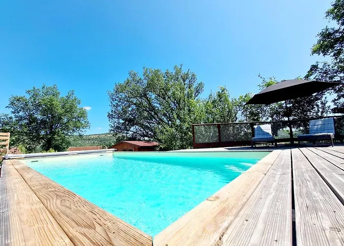 Du Coustal, Cajarc, Lot بيت للعطل كاغارك